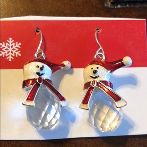 New Snowman earrings